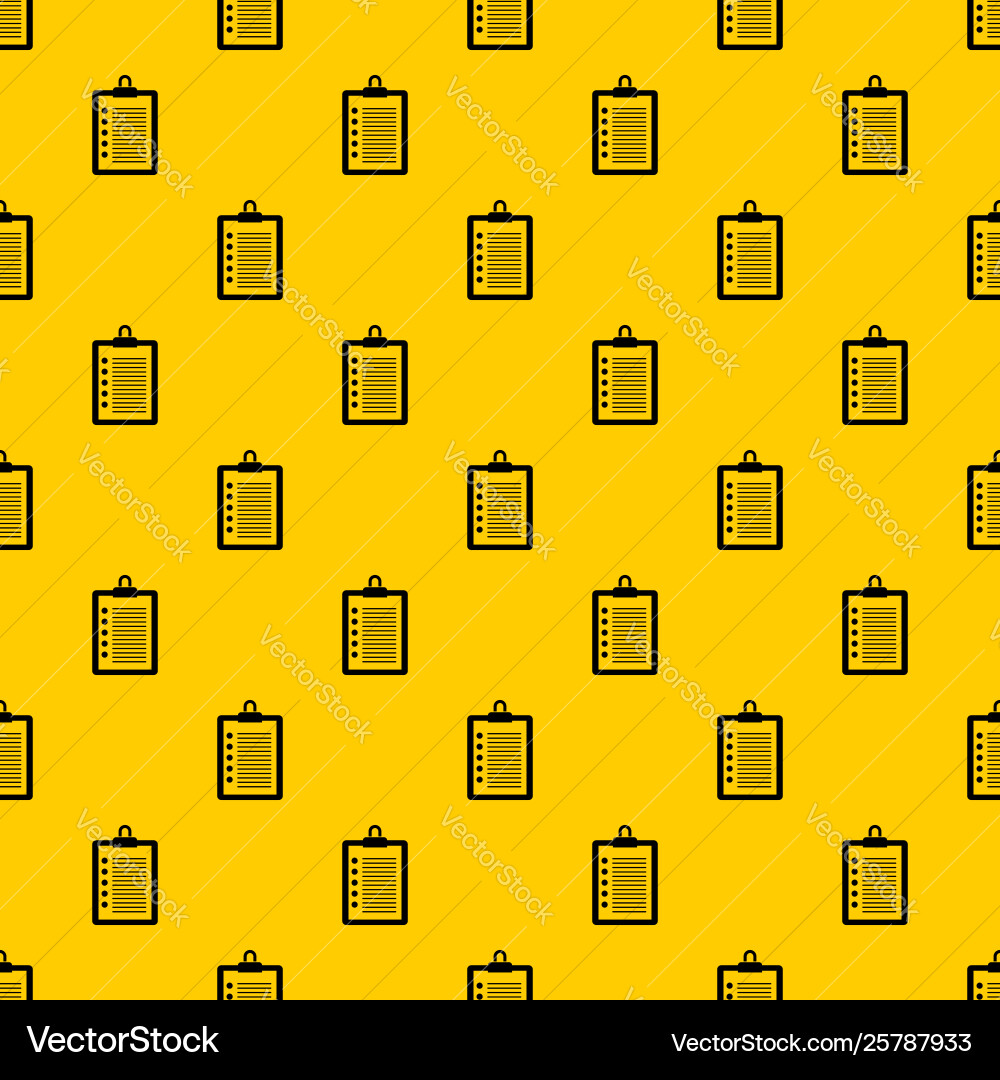 To do list pattern To do list pattern vector image
