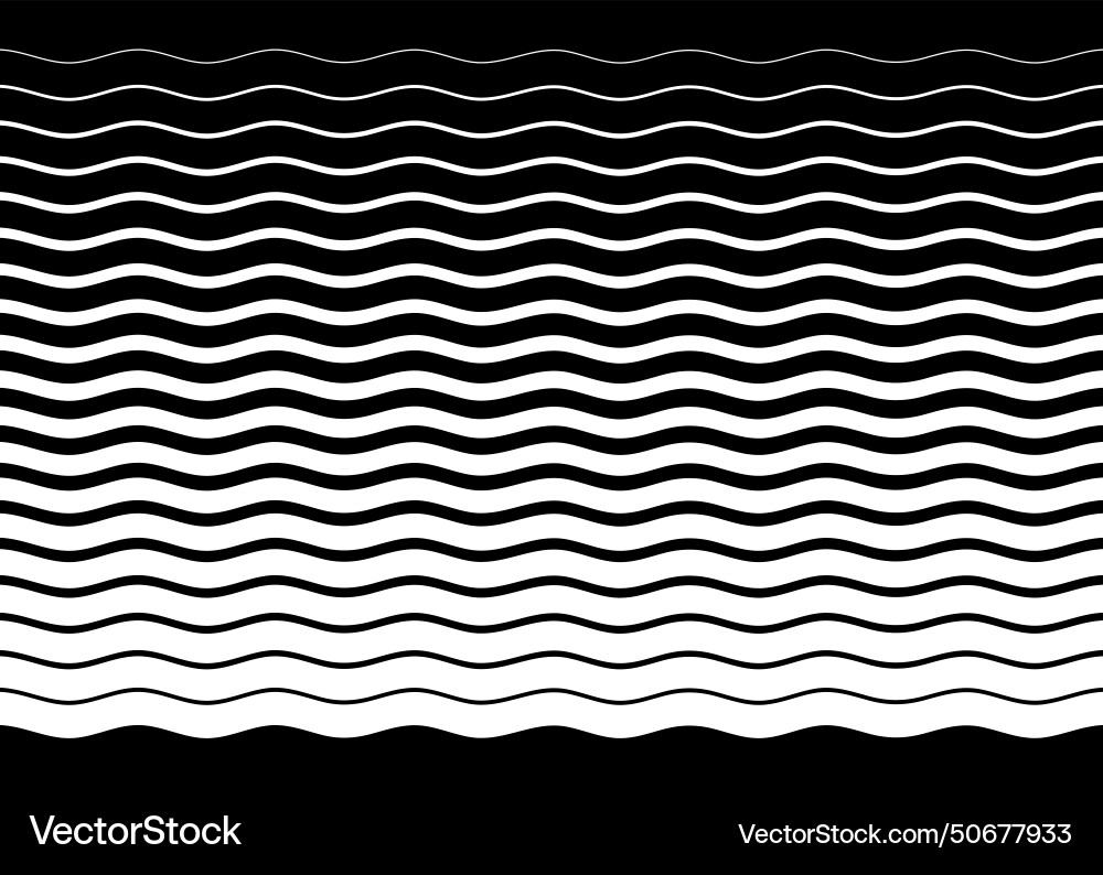 White line wavy pattern background White line wavy pattern background vector image