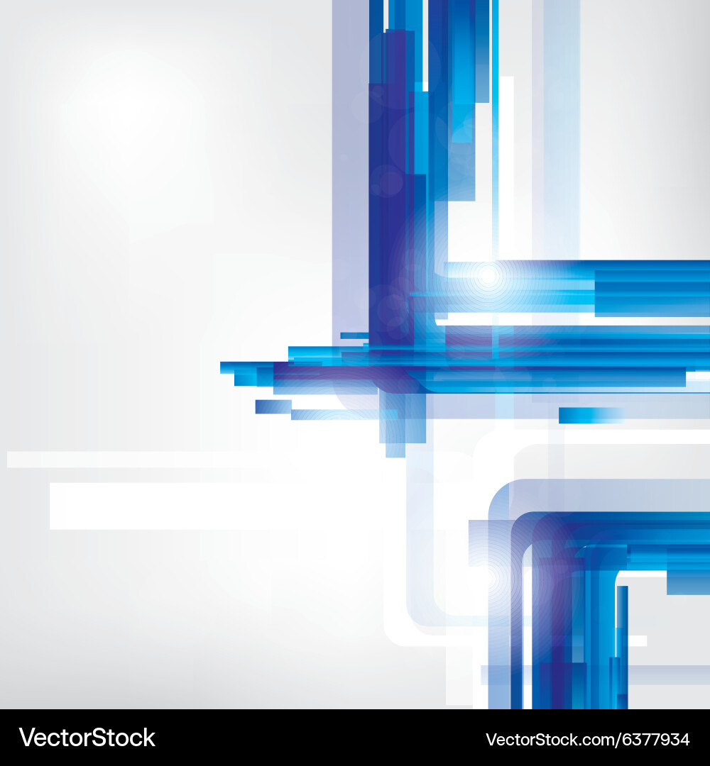 Abstract lines background with colored elements vector image