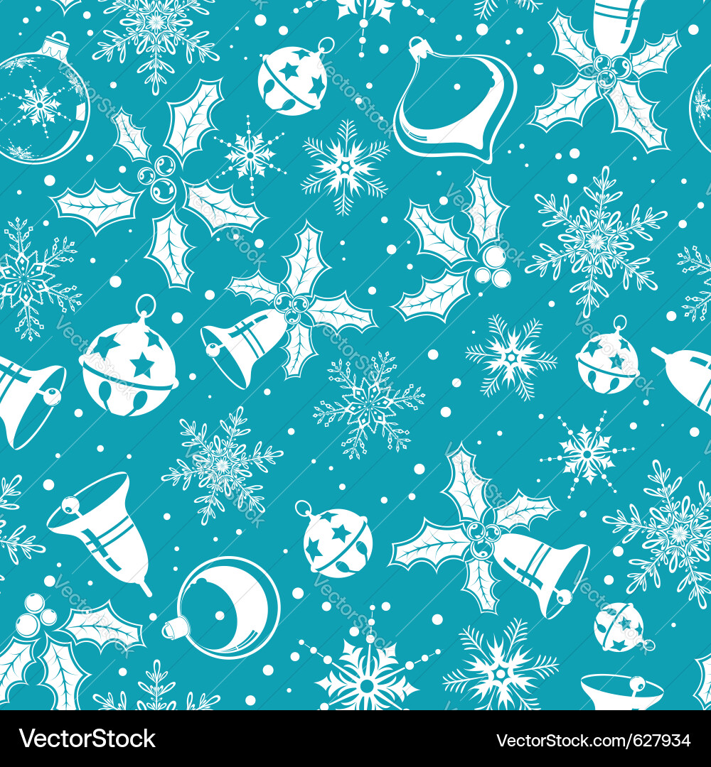 Christmas seamless Royalty Free Vector Image - VectorStock