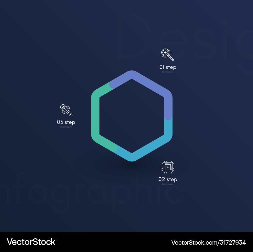 Graphic infographics template for creating web Graphic infographics template for creating web vector image