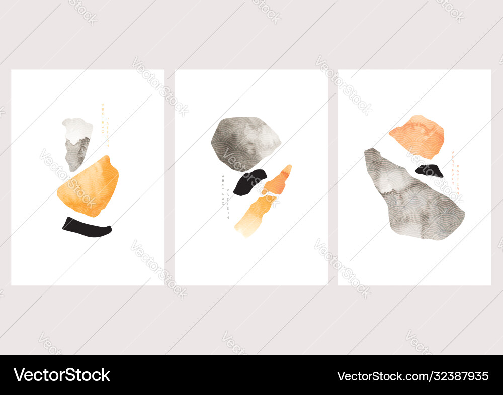 Abstract background with japanese wave pattern Abstract background with japanese wave pattern vector image