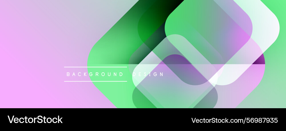 Abstract geometric shapes overlap creating Abstract geometric shapes overlap creating vector image