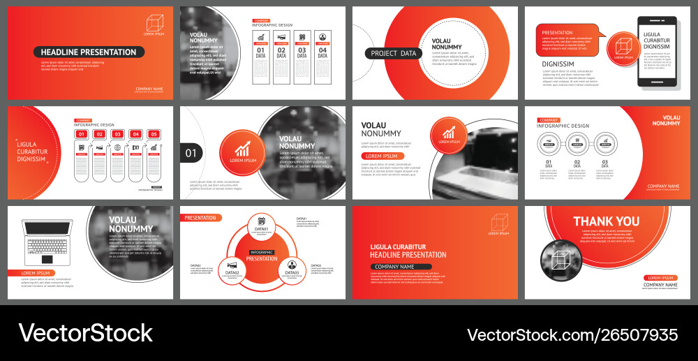Presentation and slide layout background design Presentation and slide layout background design vector image