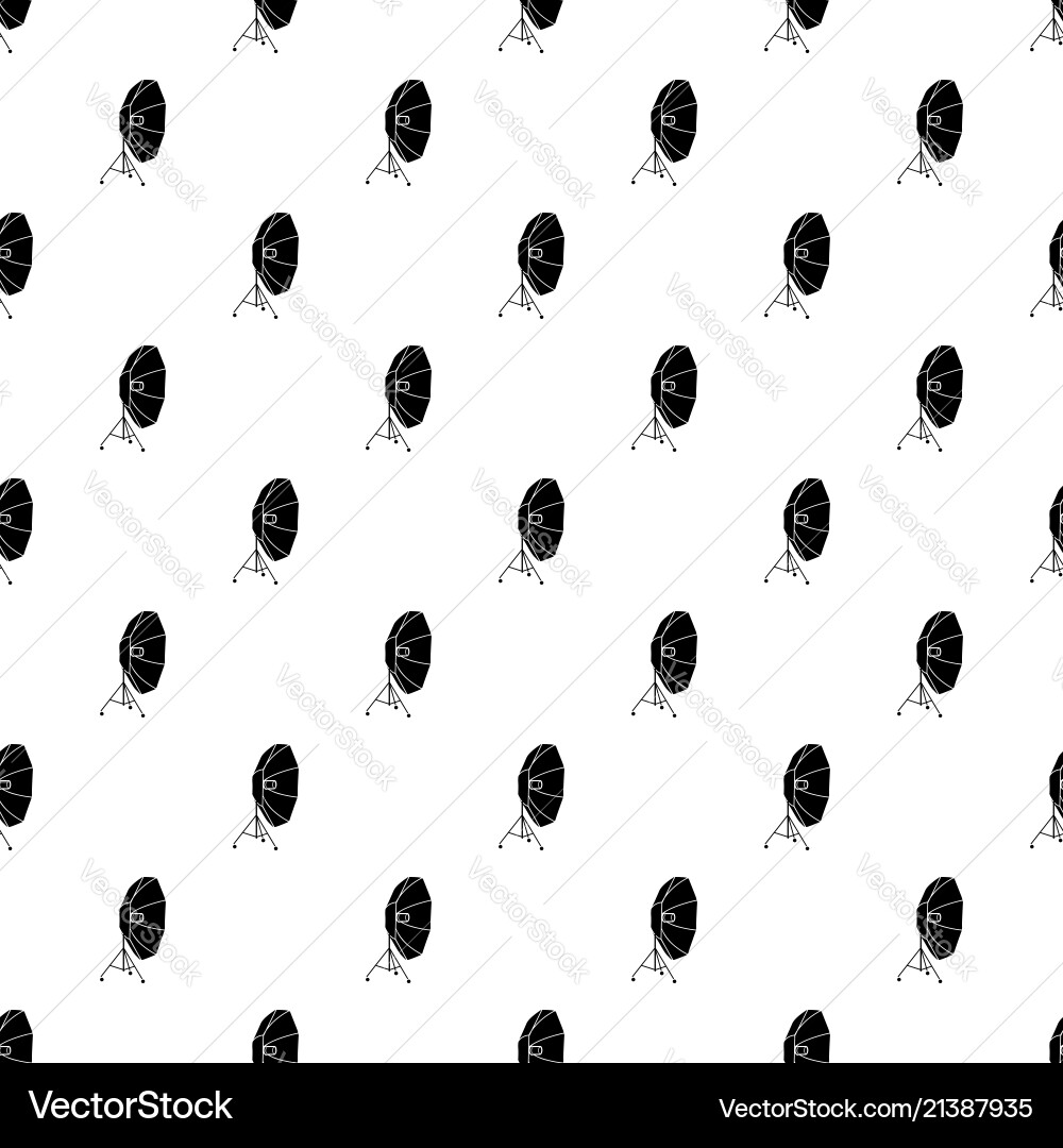 Studio flash with umbrella icon in simple style Studio flash with umbrella icon in simple style vector image
