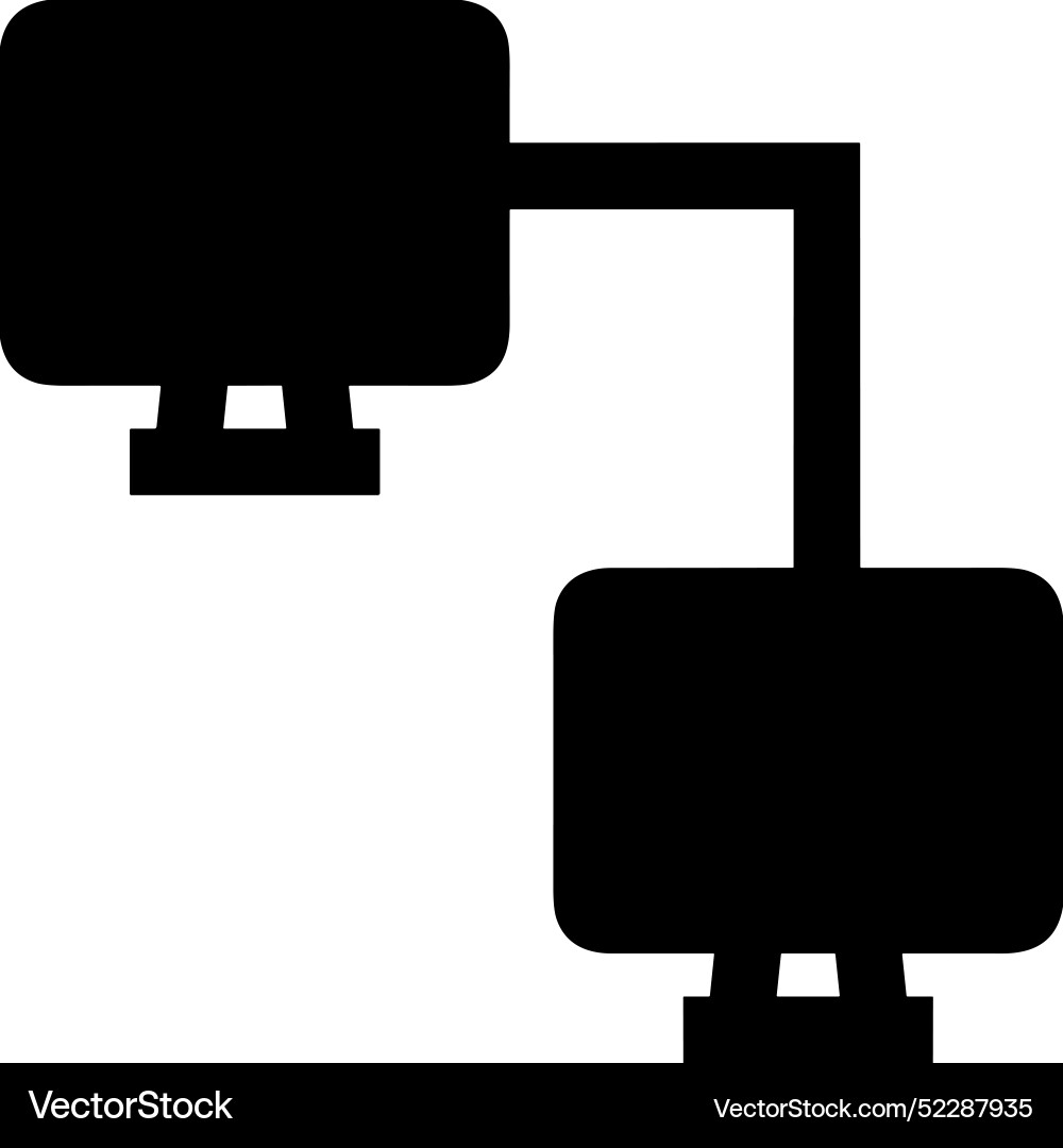 Technology and computer icon symbol image Technology and computer icon symbol image Vector Image
