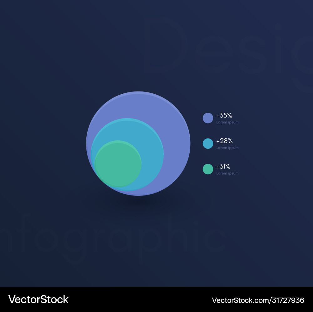 Graphic infographics template for creating web Graphic infographics template for creating web vector image