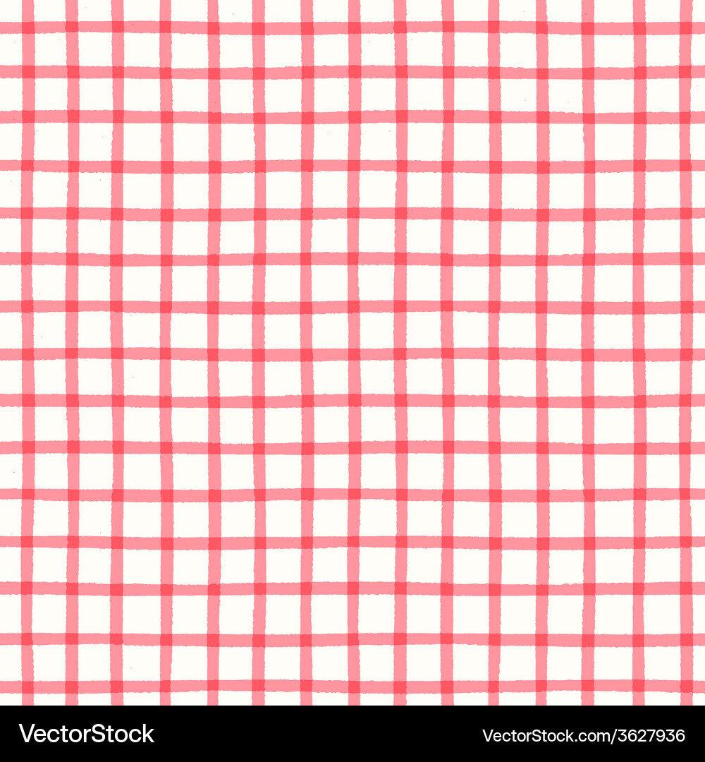 Seamless pattern with checkered geometric texture Vector Image