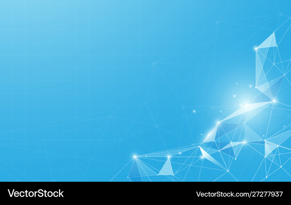 Abstract connecting dots and lines polygonal Abstract connecting dots and lines polygonal vector image