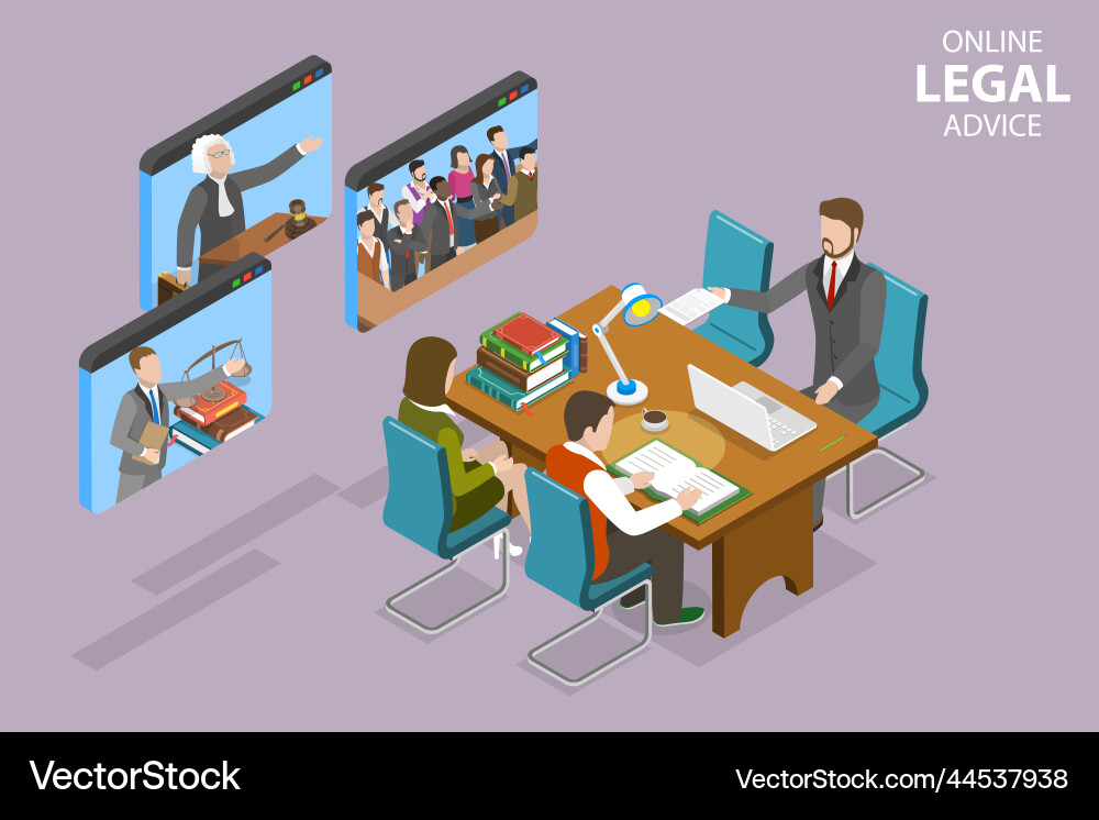 3d isometric flat conceptual Royalty Free Vector Image