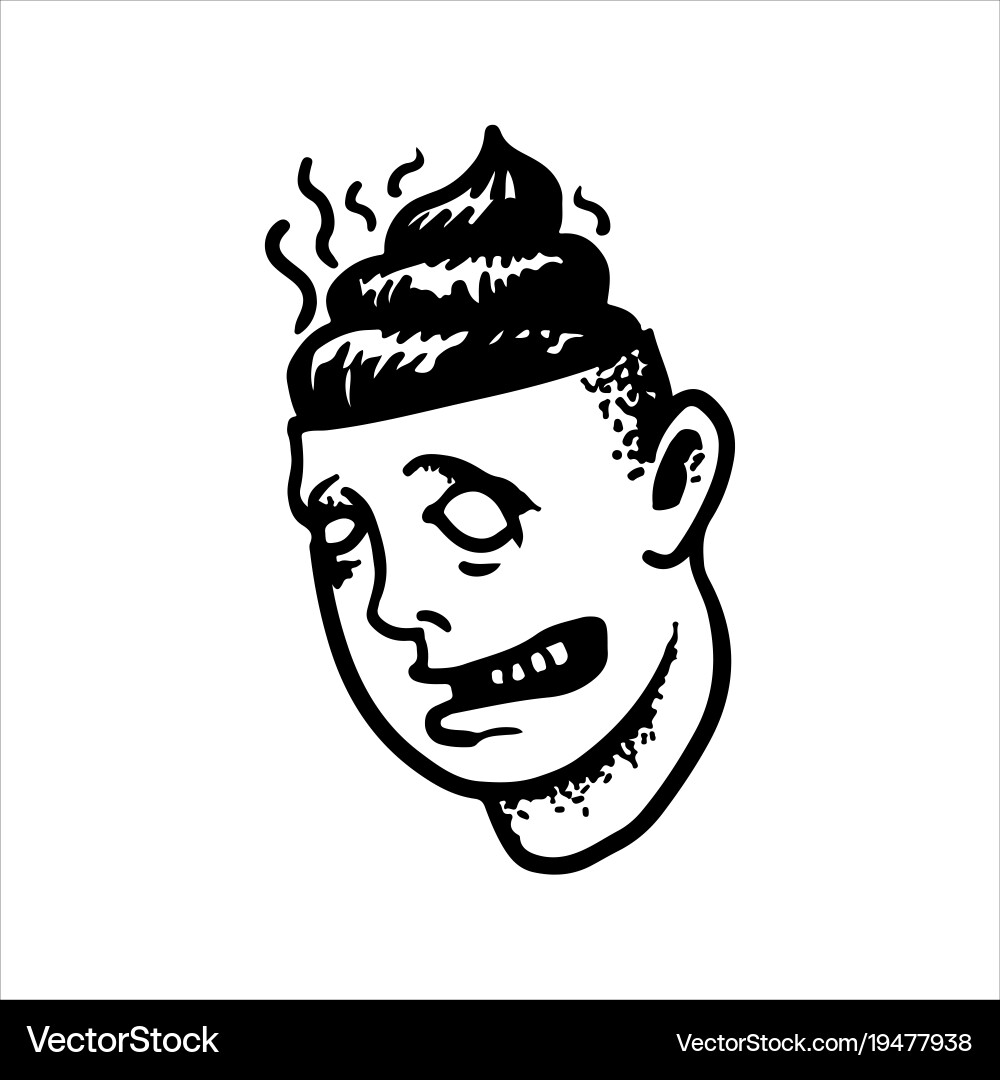 Stupid man Vector Images \u0026 Graphics for Commercial Use | VectorStock, image size:1000x1080