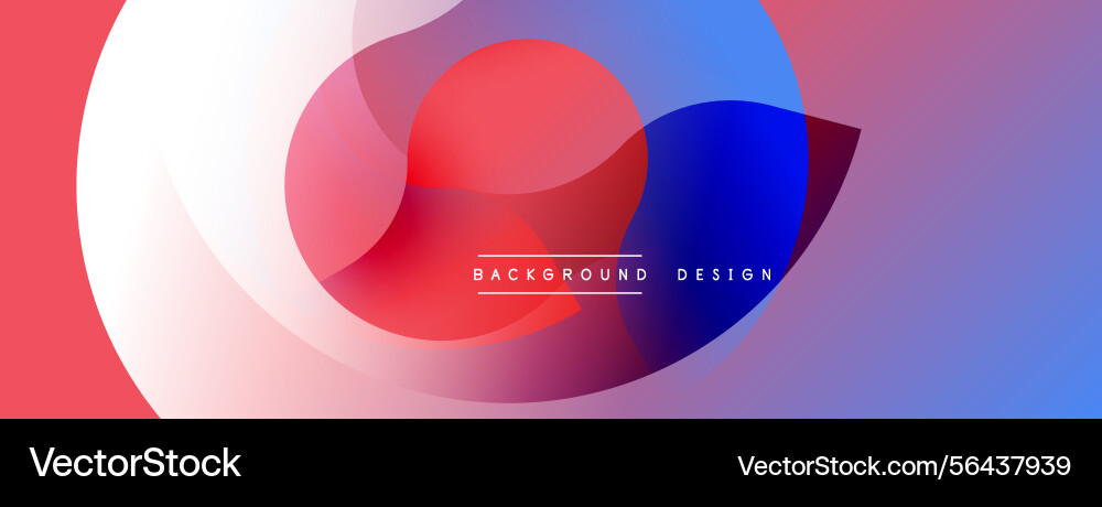 Abstract colorful shapes overlap gradient hues Abstract colorful shapes overlap gradient hues Vector Image