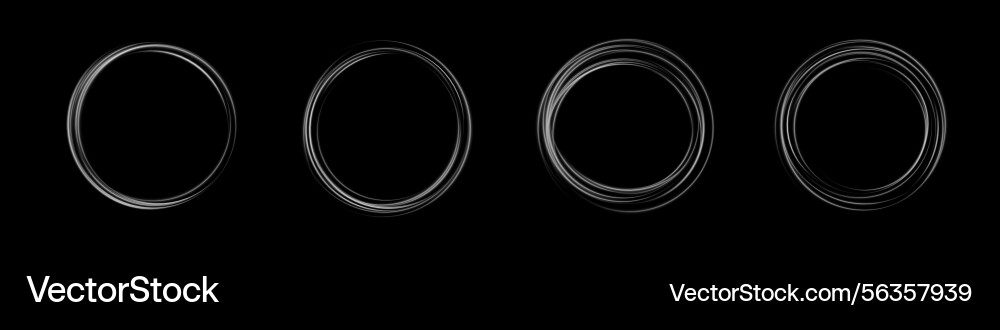An abstract representation of circular patterns An abstract representation of circular patterns vector image