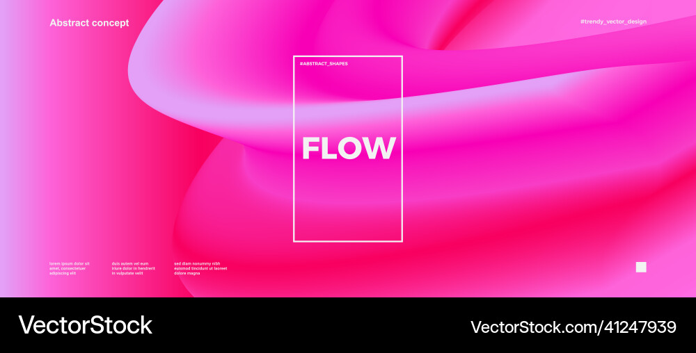 Design template with fluid and liquid shapes Design template with fluid and liquid shapes vector image