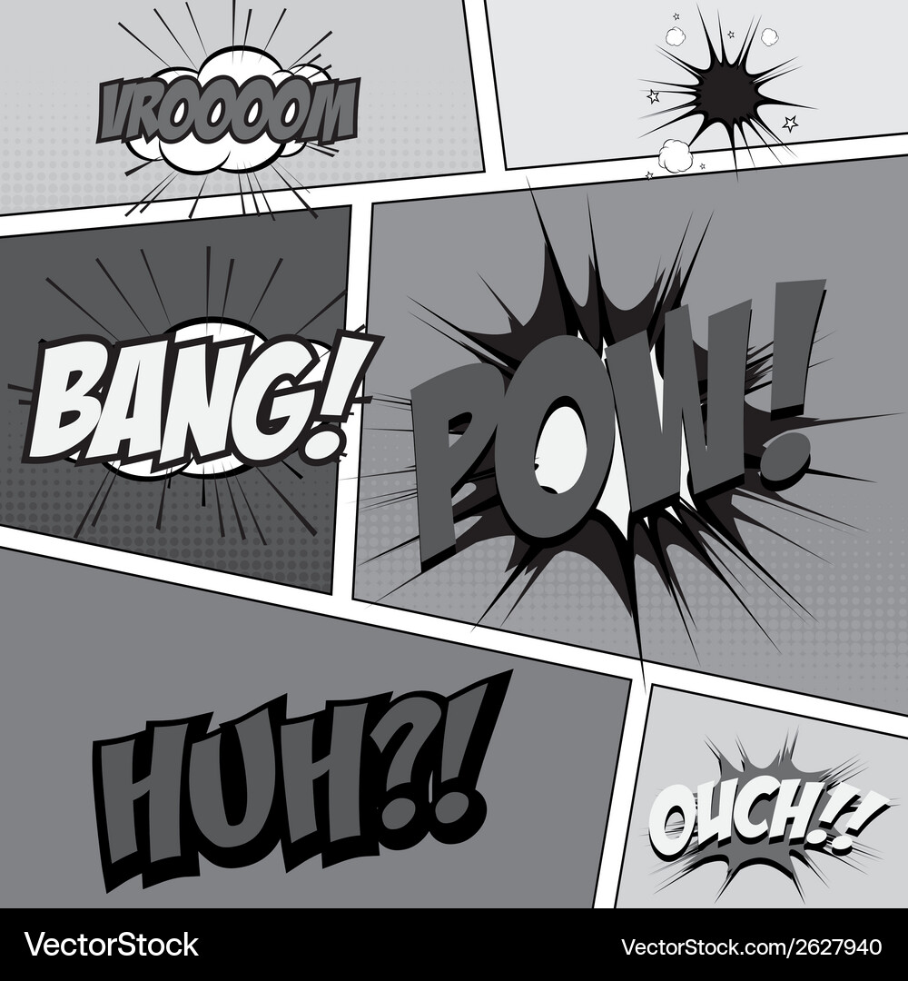 Abstract pop art objects on a special background Vector Image