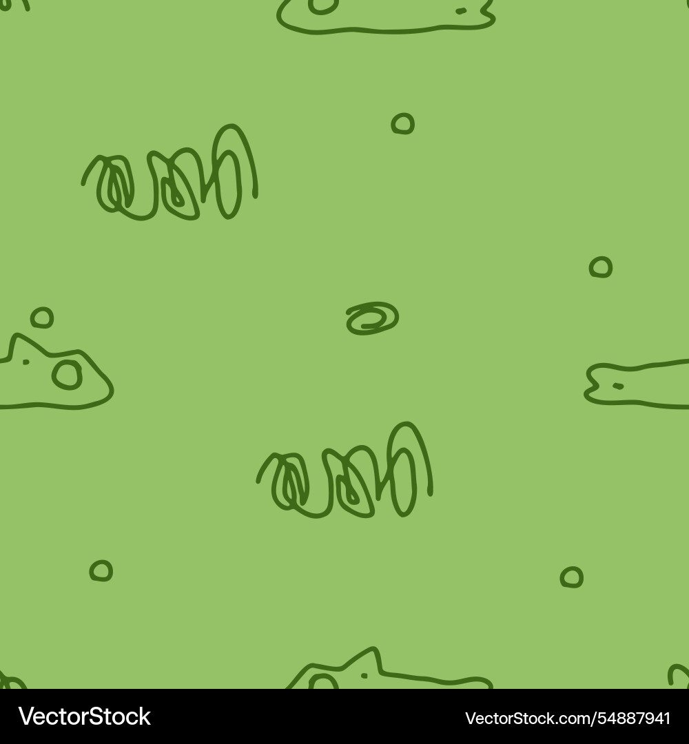 Abstract green pattern Vector Image