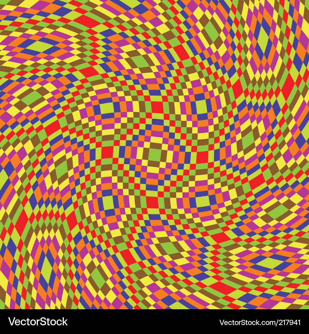 Psychedelic pattern vector image