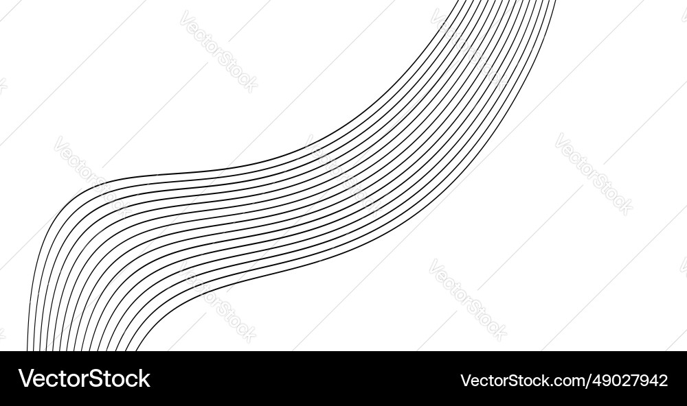 Elegant Wave Pattern vector image