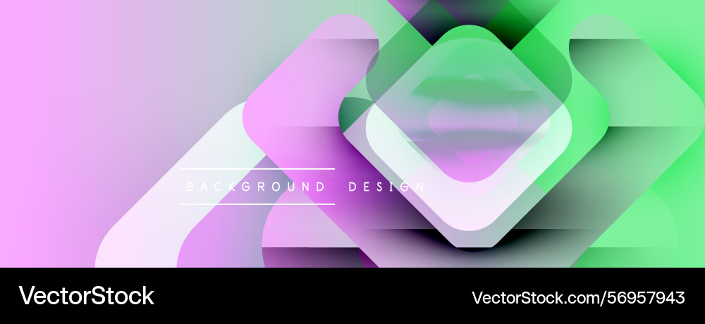 Abstract geometric shapes overlap soft gradients Abstract geometric shapes overlap soft gradients vector image
