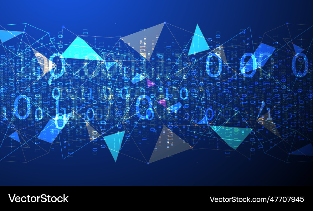 Technologie Hintergrund Big Data Konzept binär Technologie Hintergrund Big Data Konzept binär vektorbild