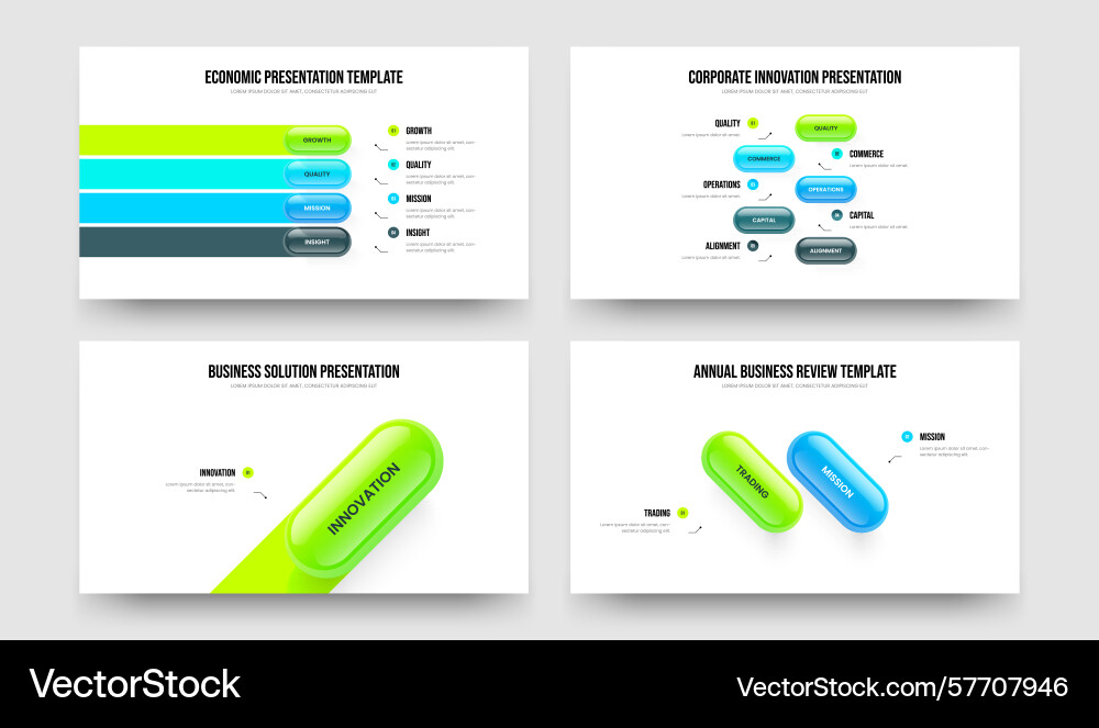 Consulting introduction four five one two element Vector Image