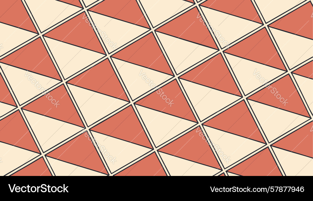 Tessellation triangular pattern dynamic geometric vector image