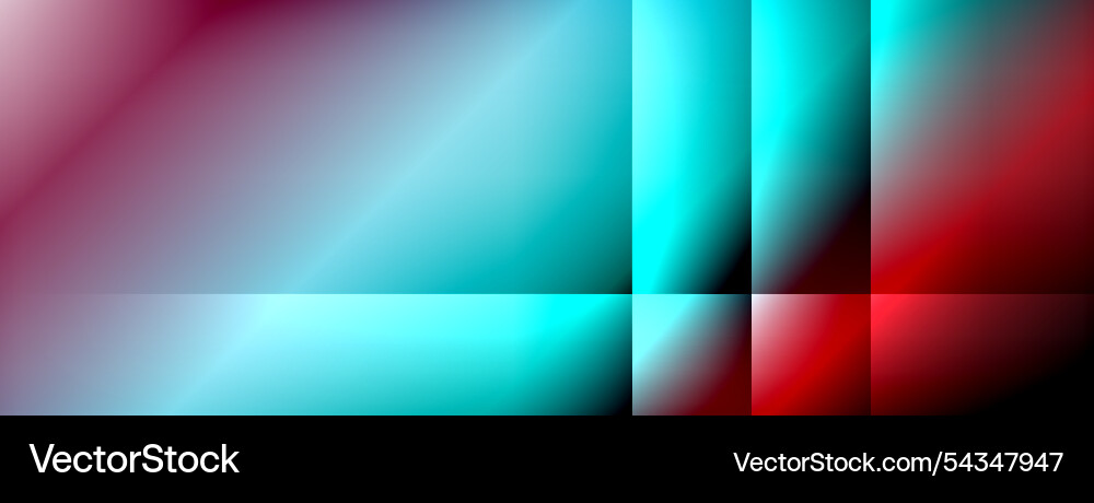 Colorful gradient with lines made of shadow Vector Image