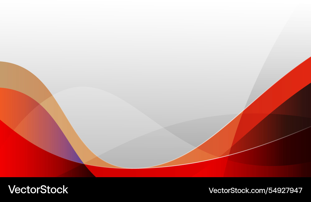 Fluid Gradient Waves Abstract Background Vector Image