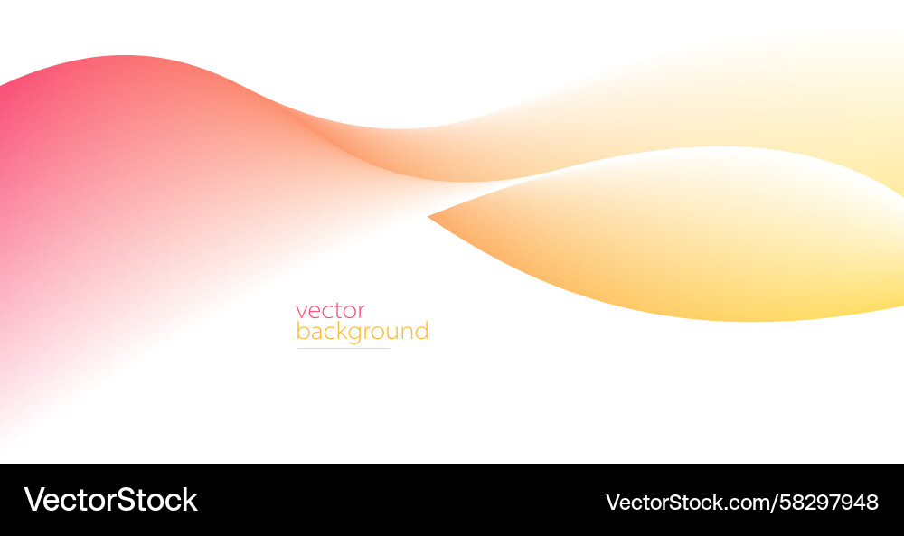 Dynamic Wavy Gradient Abstract Background Vector Image