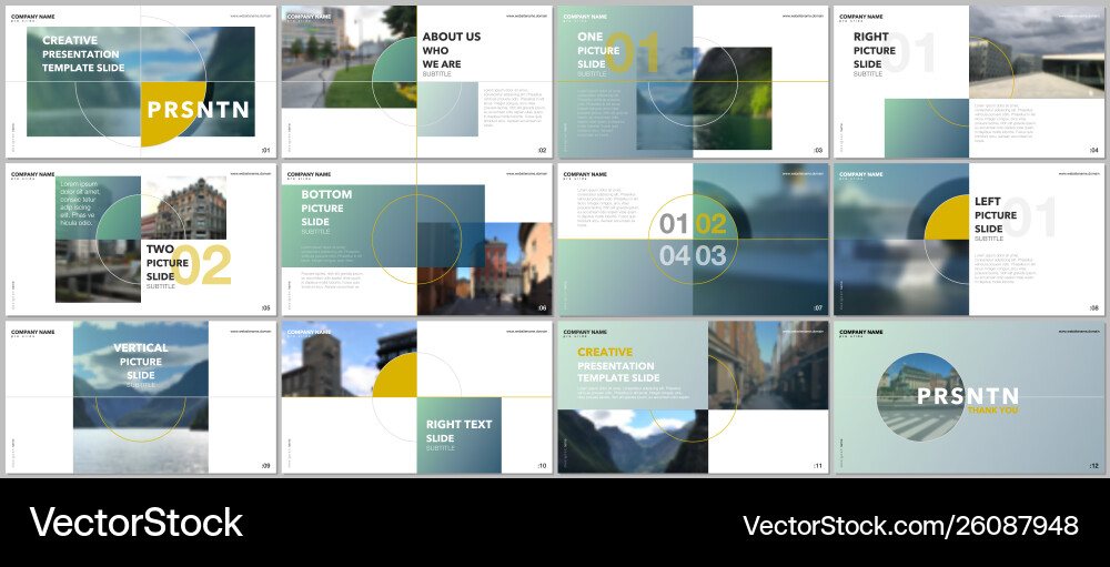 Minimale Präsentationen Design Portfolio Minimale Präsentationen Design Portfolio vektorbild