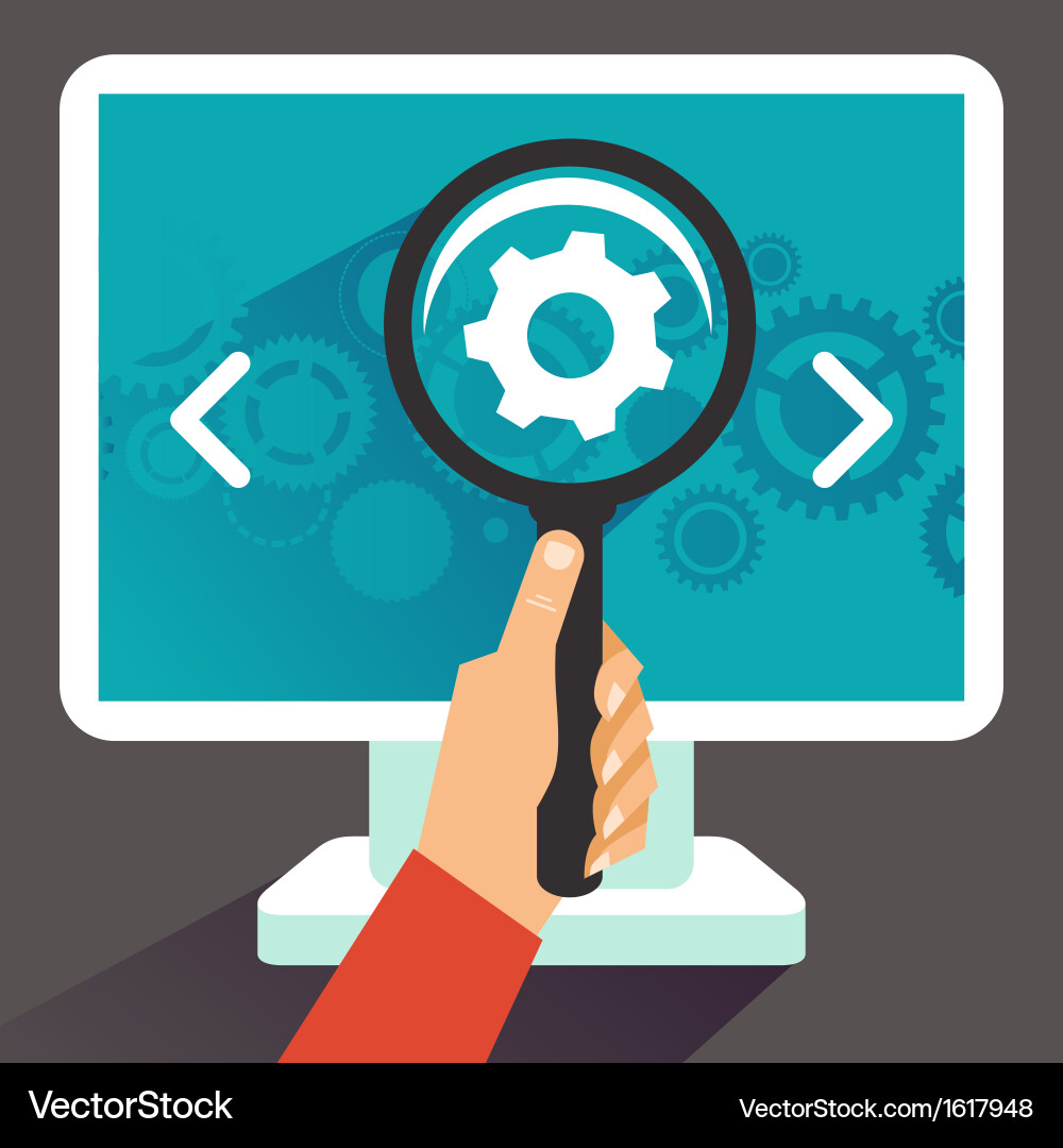 Programming Code Concept vector image