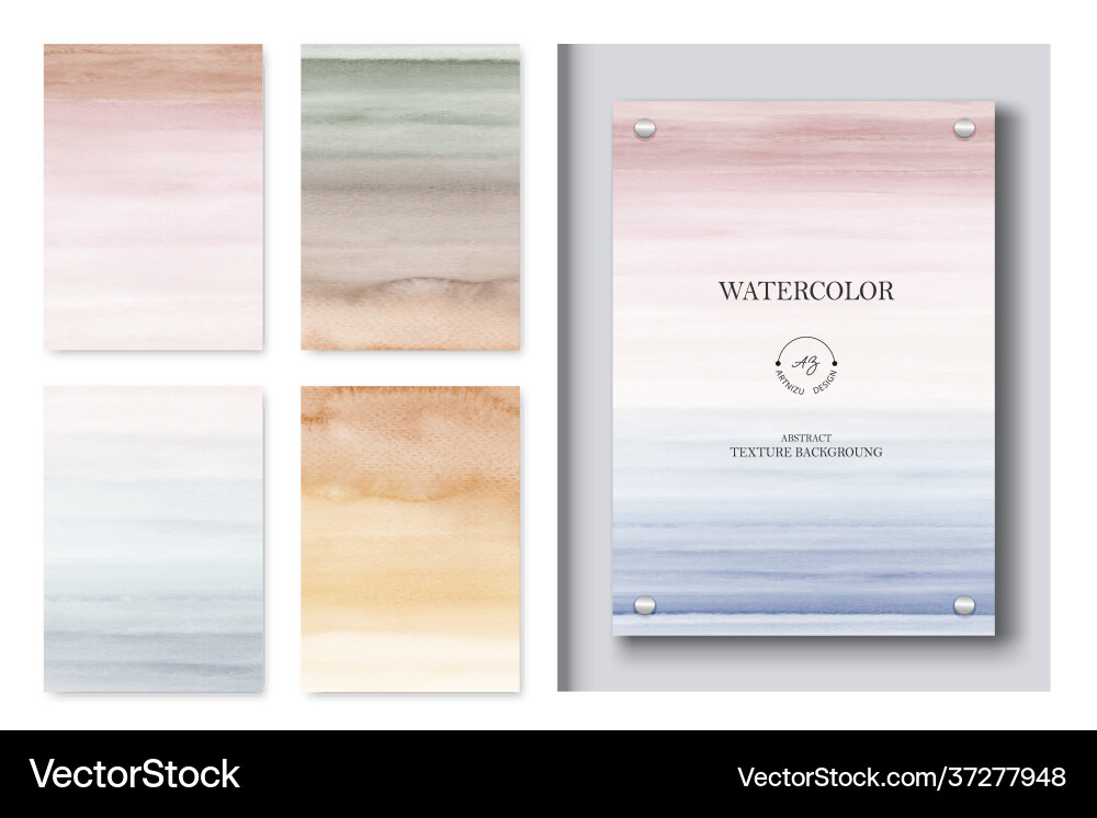 Set abstract background with gradient Set abstract background with gradient vector image
