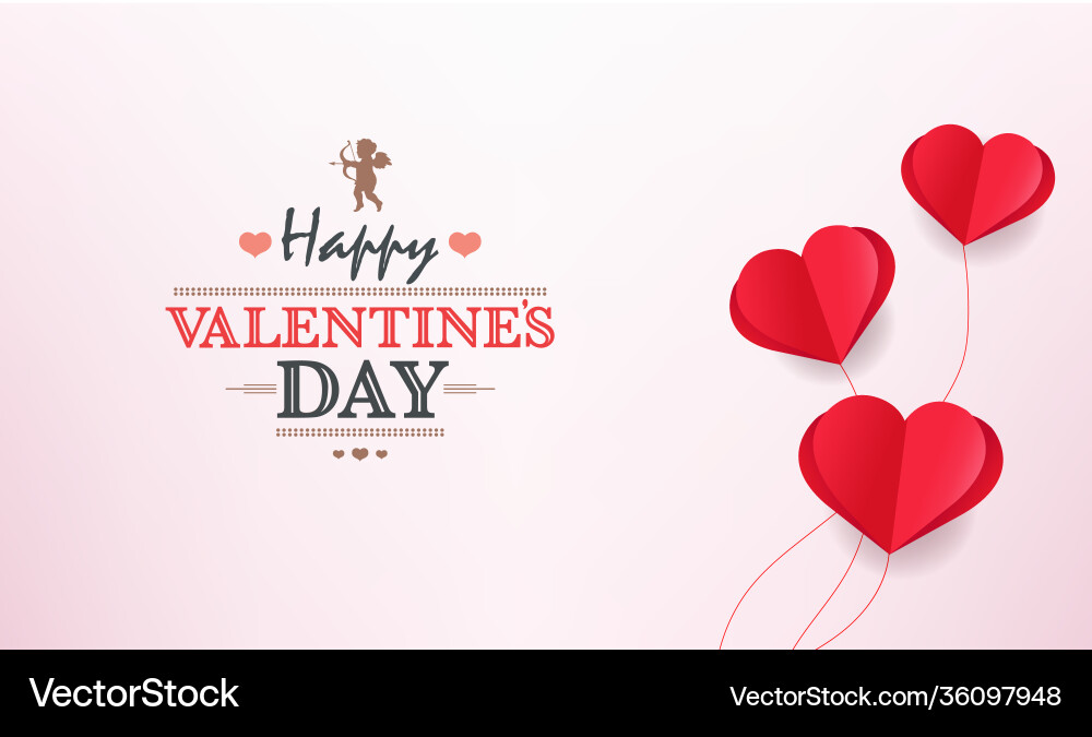 Valentinstagkarte mit roten Herzen Hintergrund Valentinstagkarte mit roten Herzen Hintergrund vektorbild