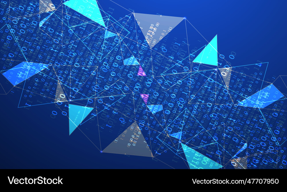 Technologie Hintergrund Big Data Konzept binär Technologie Hintergrund Big Data Konzept binär vektorbild