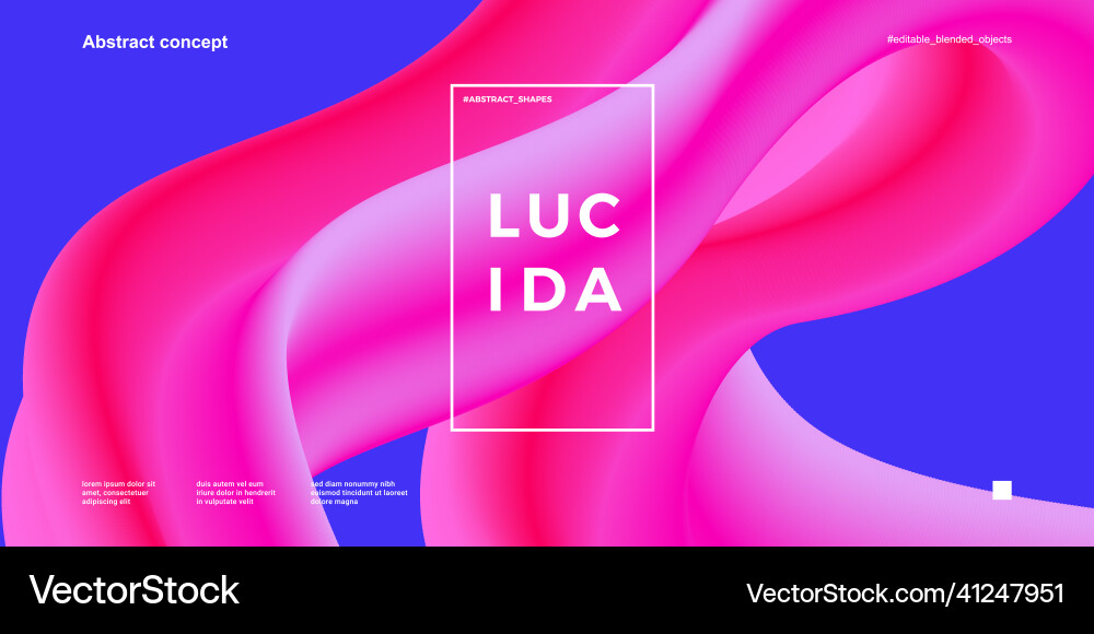 Design template with fluid and liquid shapes Design template with fluid and liquid shapes vector image