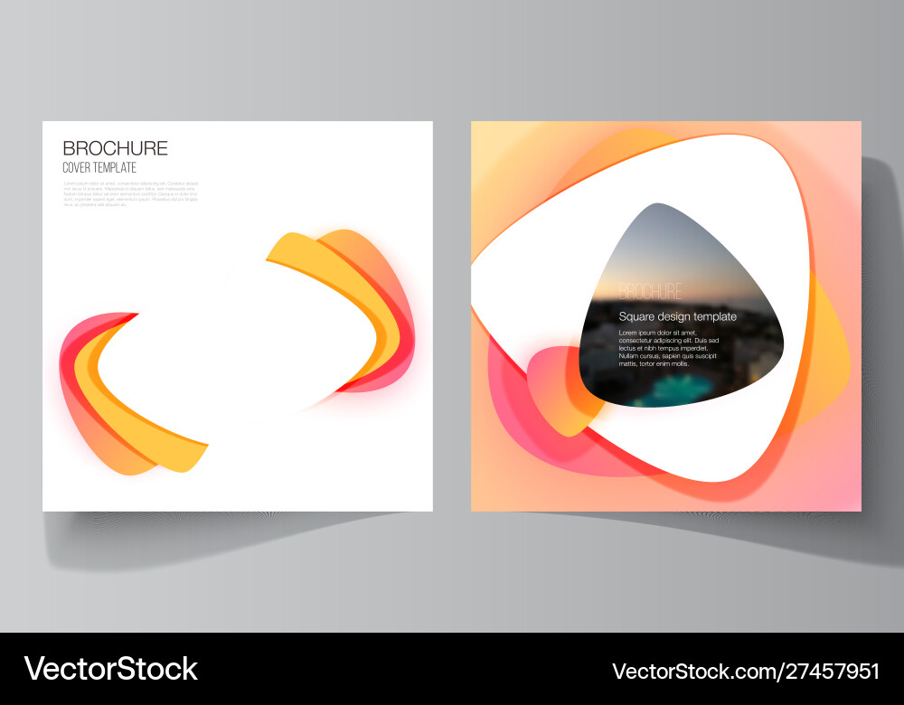 Minimal layout two Vector Image