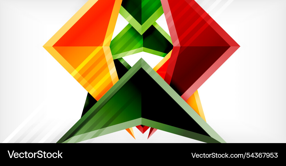 Abstract background color triangles and arrows Abstract background color triangles and arrows vector image