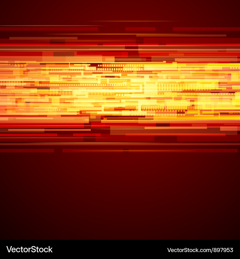 Dynamic Shiny Tech Lines vector image