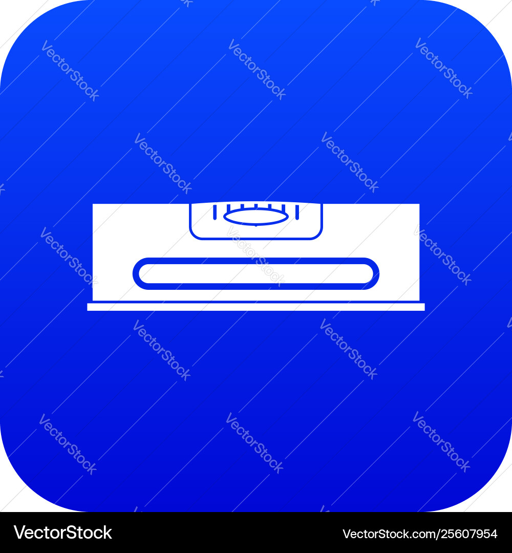 Building level icon digital blue Vector Image