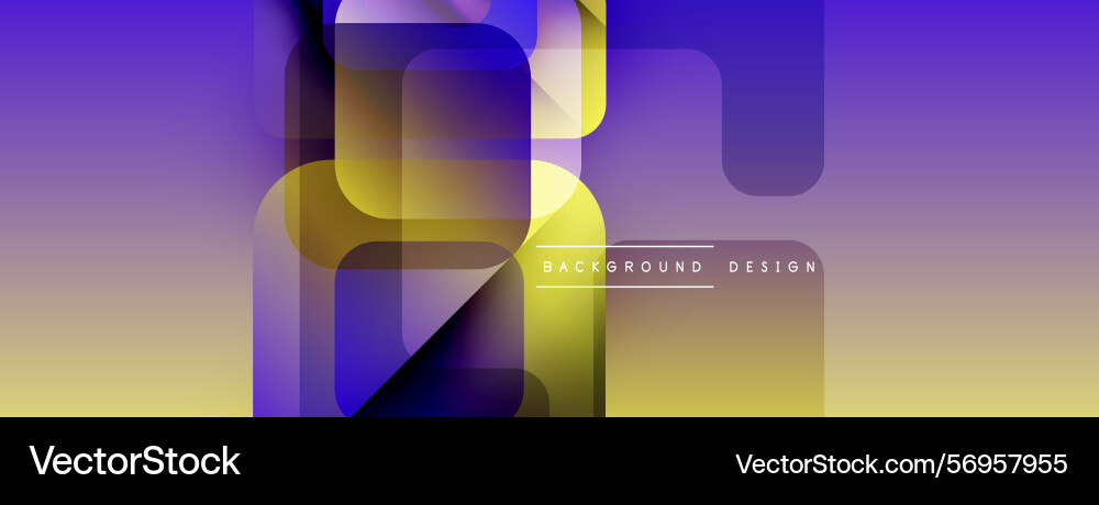 Abstract geometric shapes overlap creating Abstract geometric shapes overlap creating vector image