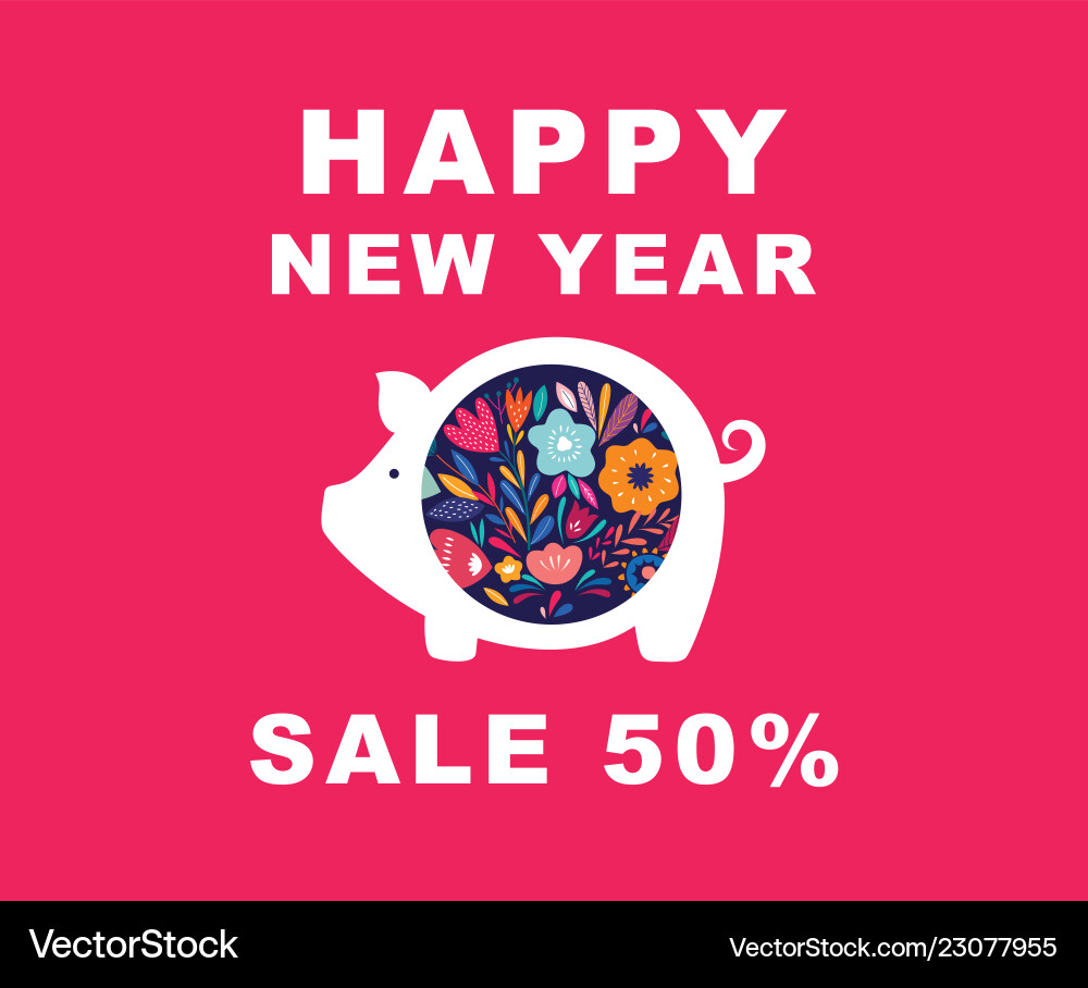 Chinese new year greeting Chinese new year greeting vector image