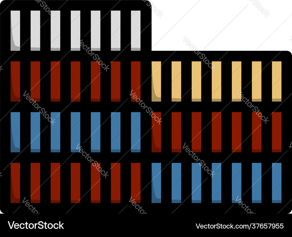 Container-Stacks-Symbol Container-Stacks-Symbol vektorbild