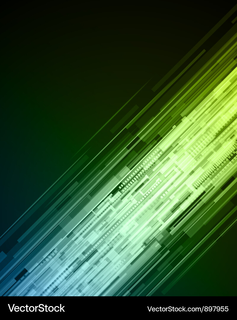 Dynamic Digital Lines Vector Image