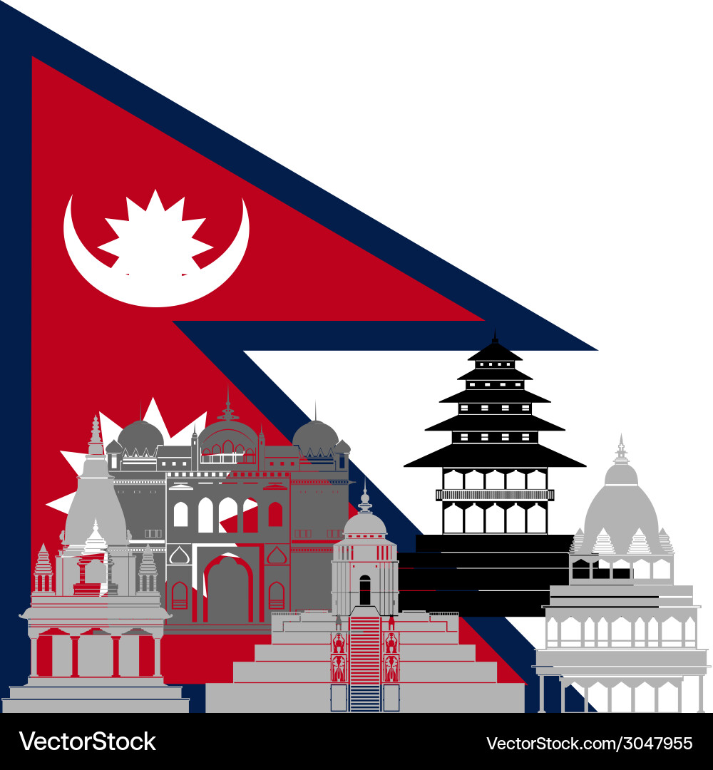 Nepal Vector Image