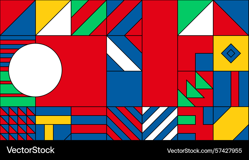 Triangular mosaic design background Triangular mosaic design background Vector Image