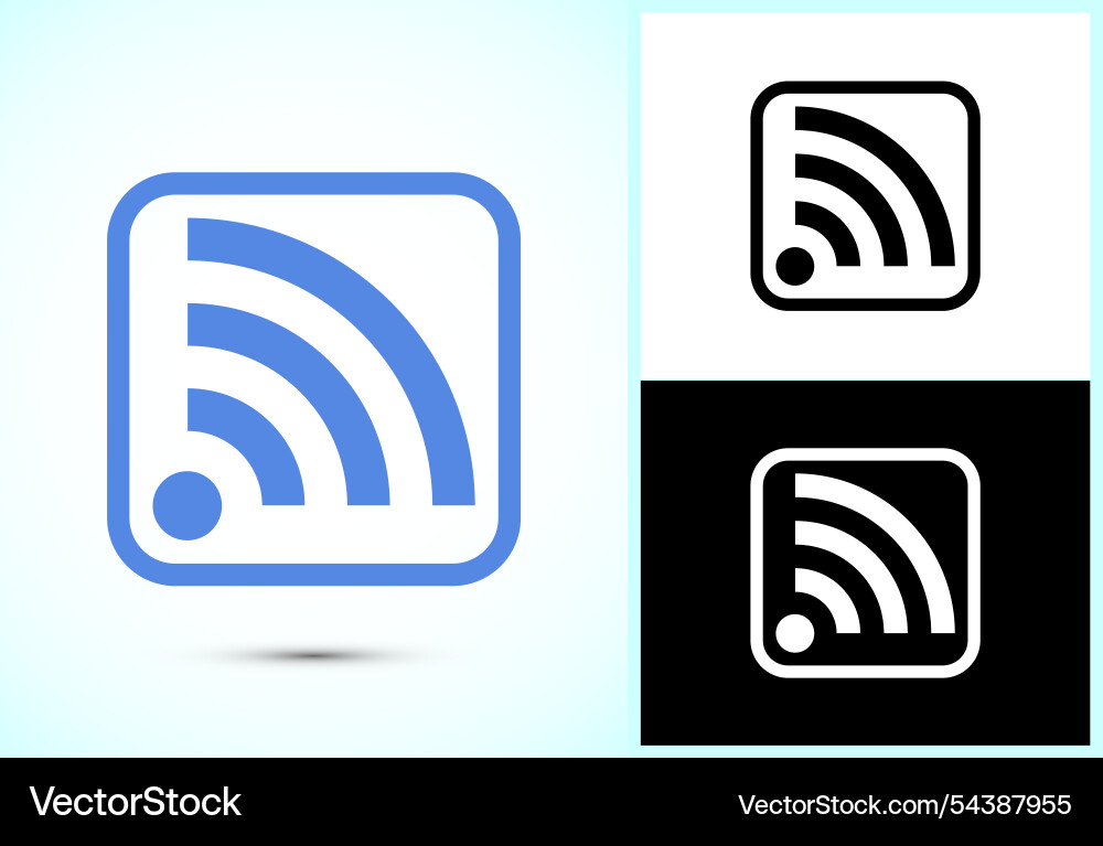 Wifi icon design internet connection symbol Vector Image