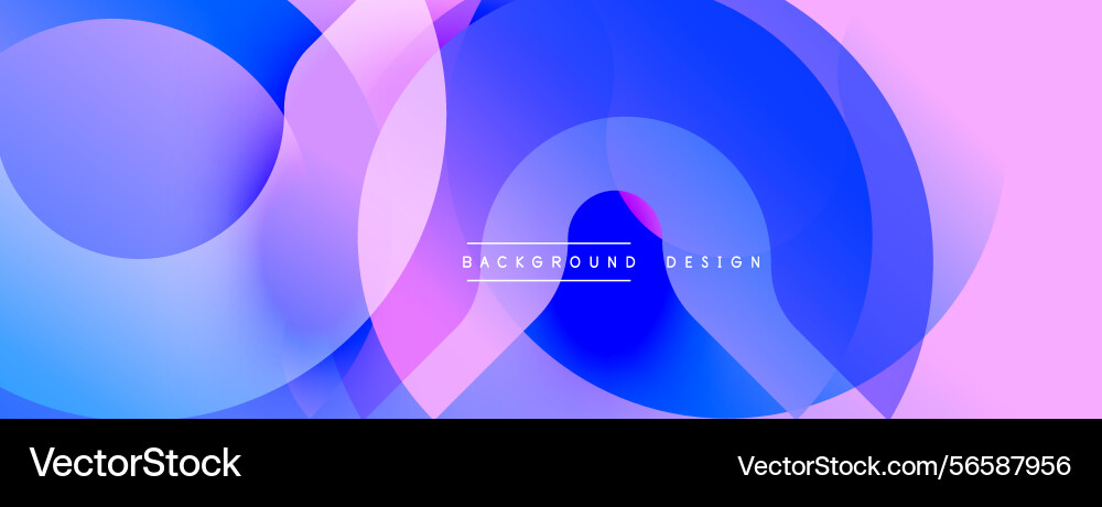 Abstract colorful circles overlap gradient shades Abstract colorful circles overlap gradient shades vector image