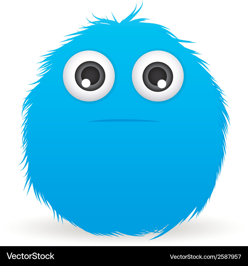 Abstract expression face on a white background Vector Image