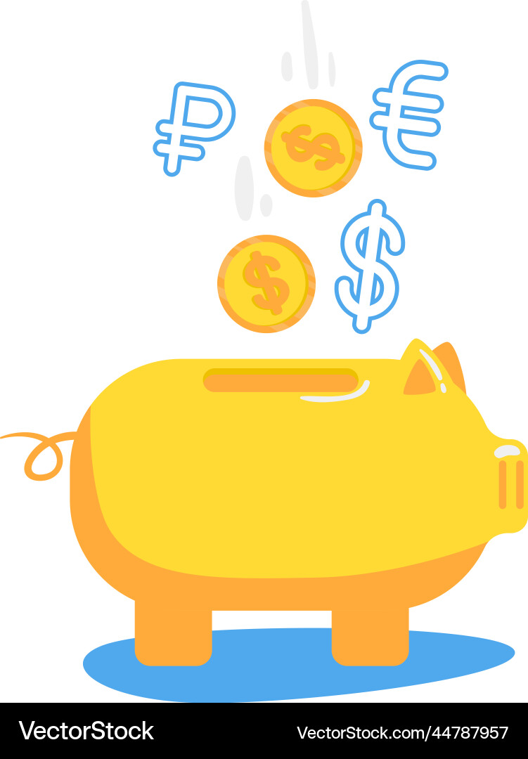 Accounting flat concept Royalty Free Vector Image