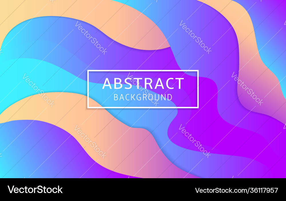 Color gradient background design abstract Vector Image